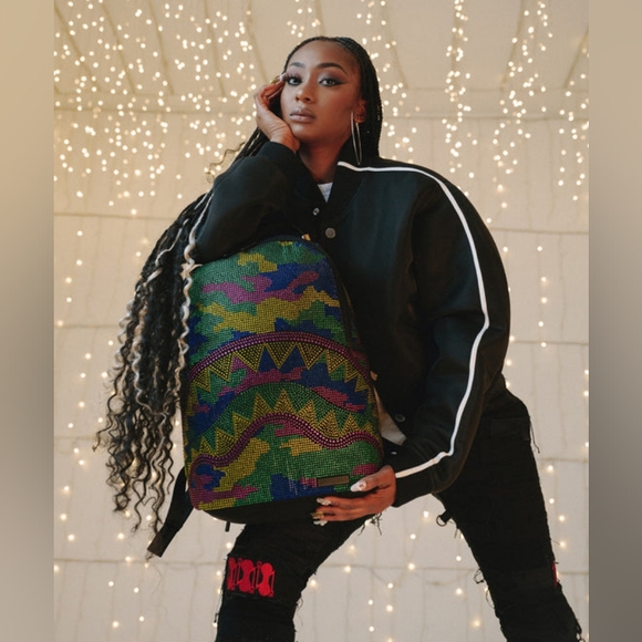 🌈🌼SPRAYGROUND🌼 Trinity Inverted Reality Backpack 💜LIMITED EDITION 💜 - Picture 9 of 16